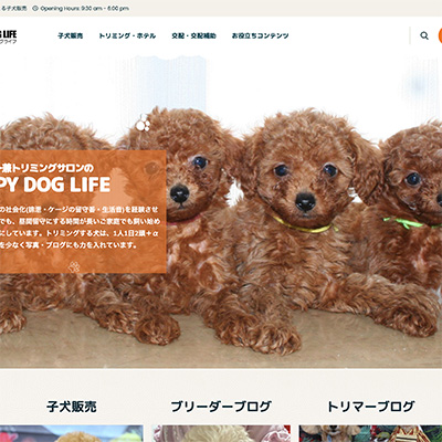 ブリーダー兼トリミングサロン